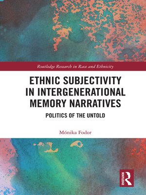 cover image of Ethnic Subjectivity in Intergenerational Memory Narratives